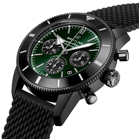 breitling superocean limited edition green|Breitling b01 chronograph limited edition.